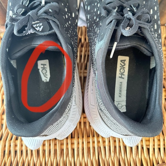 Hoka One One Kawana Men’s 14D Running Shoes Black White Lightweight Quick Dry - Picture 11 of 15